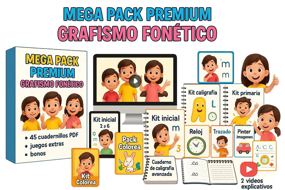 Pack Grafismo Fonético
