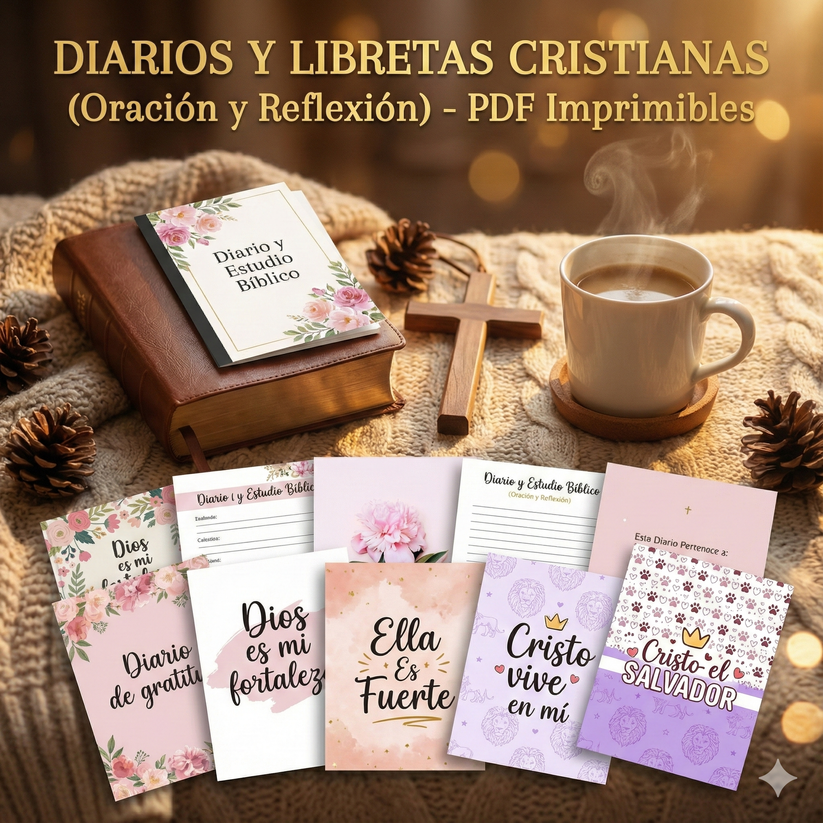 Portada Kit Diarios Cristianos